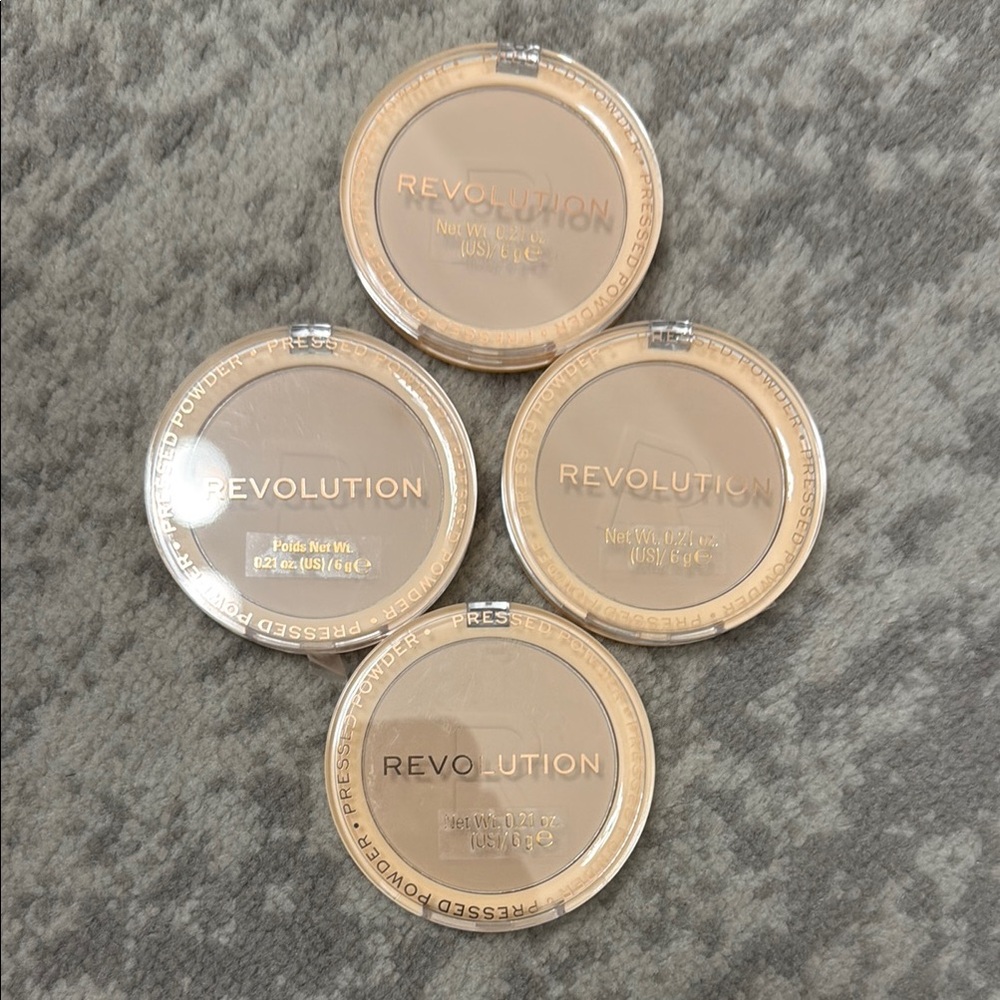 Revolution Pressed Powder Set - vanilla
